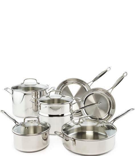 cuisinart chef's classic stainless 11-piece cookware set